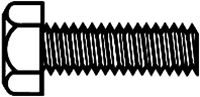 Heavy-Duty Brass Hex Screws – 3/8” x .047 – Pack of 12!